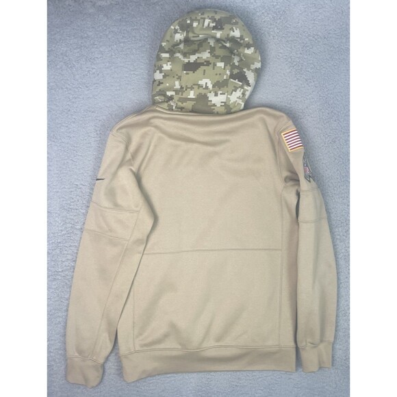 Nike Hoodie Los Angeles Rams Salute To Service Mens Small Tan Military Camo NWOT - Picture 10 of 10